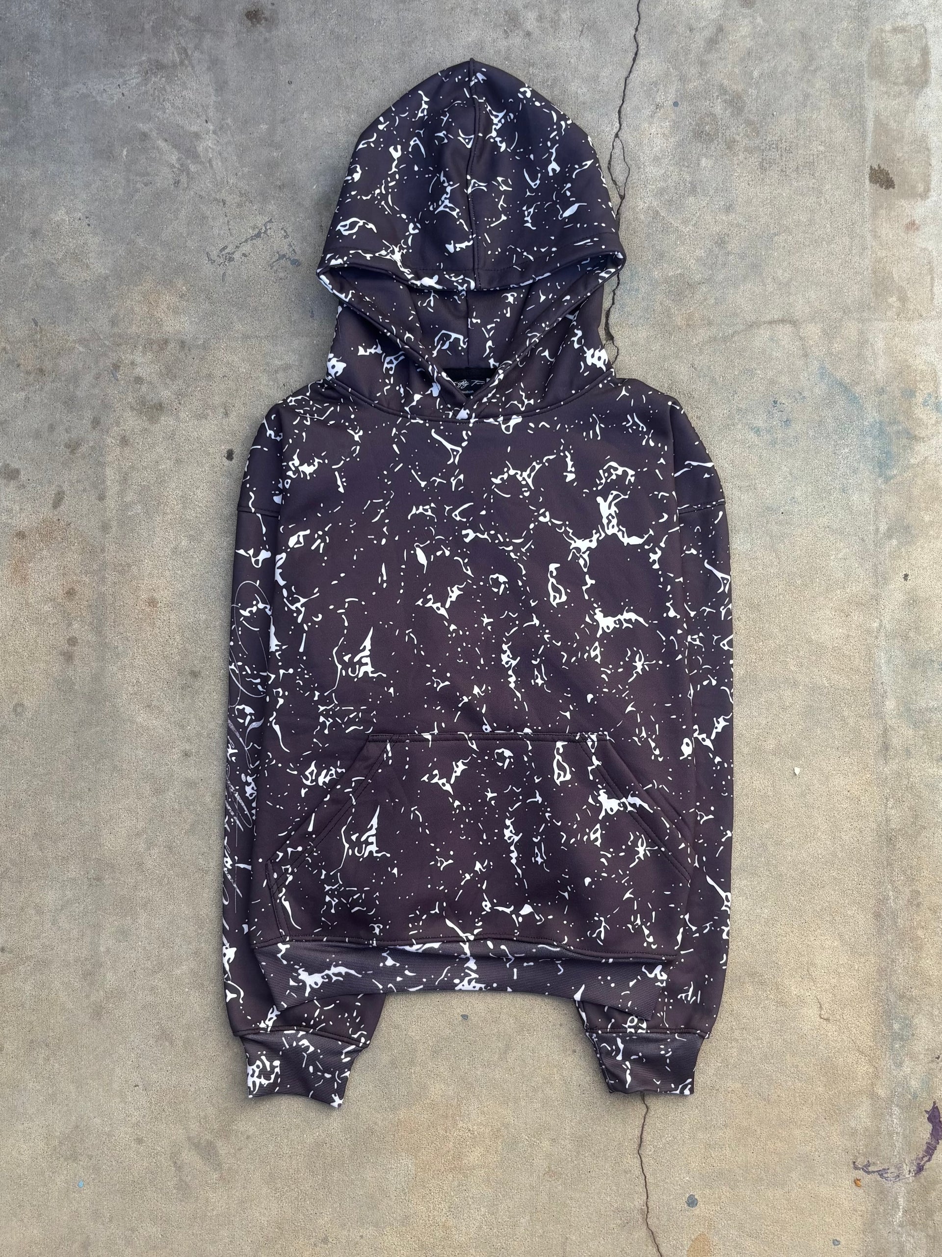 Obsidian Leopard Hoodie